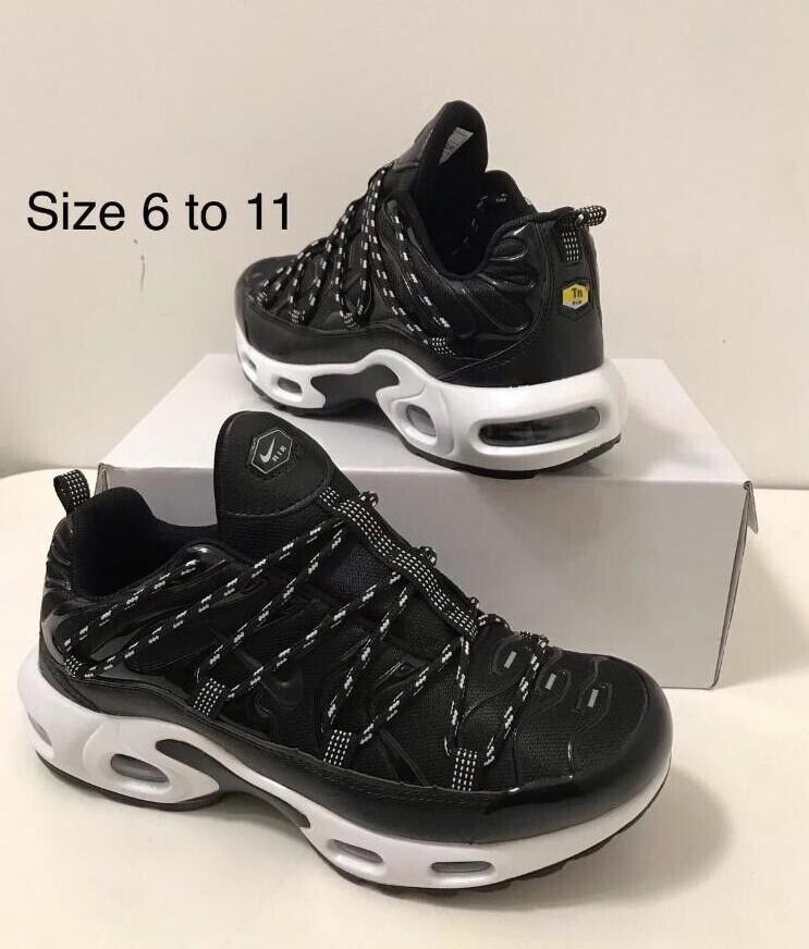 Nike Tuned 1 TN Utility Mens Trainers Shoes Not air max 95 90 97 sizes 6,7,8,9,10,11 Black white | in Enfield, London | Gumtree